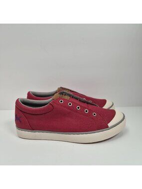 Mozo Maven Women's Red Canvas Work Shoes US Size 7 SAMPLE